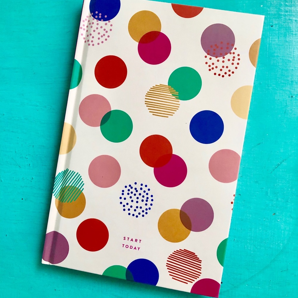 Start Today Journal - Polka Dots